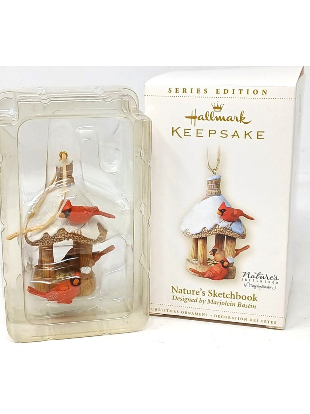 Hallmark Keepsake Ornament Natures Sketchbook 2006 Winter Cardinals #GS-3